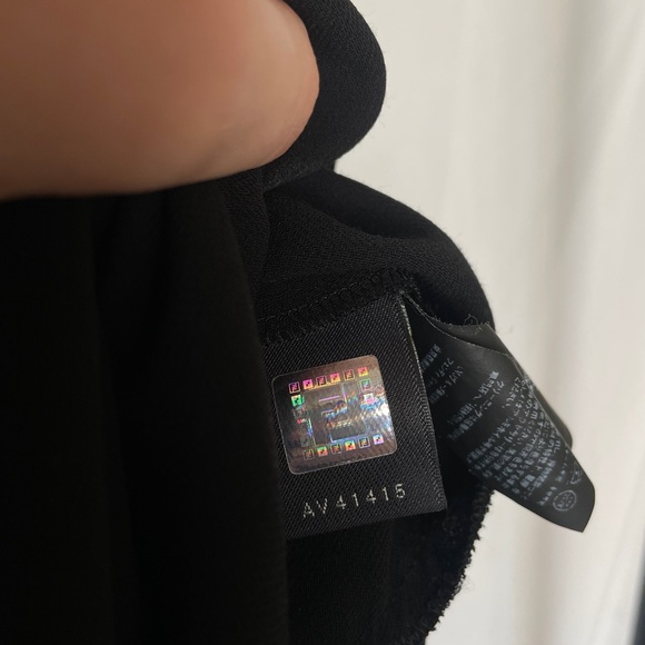 Authentic Vintage Fendi Black Babydoll Dress - Picture 8 of 10